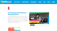 Desktop Screenshot of lhg-bamberg.de
