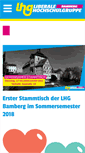 Mobile Screenshot of lhg-bamberg.de